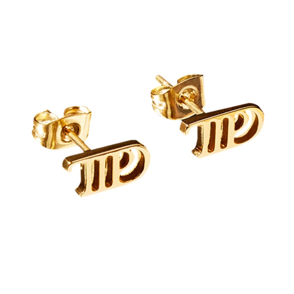 Taylor Swift The Tortured Poets Department Earrings NEW TTPD 18K Gold Plated